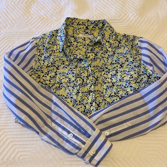 Equipment Two Print Button Down - Size Small - Picture 2 of 6